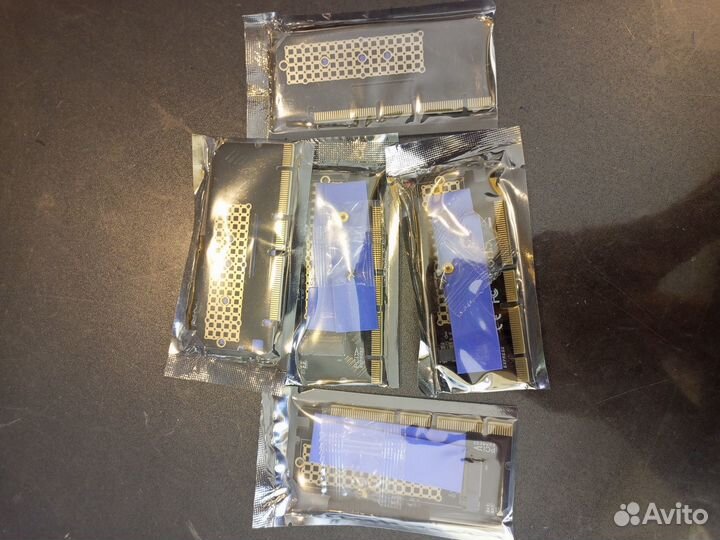 Переходник pci-e - m.2 mkey nvme SSD