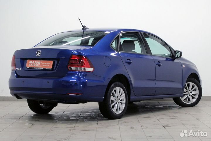Volkswagen Polo 1.6 AT, 2019, 124 433 км