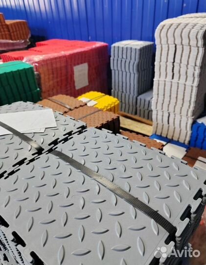 Модульная плитка пвх