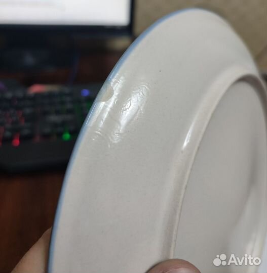 Гжель тарелки на стену и светильник бра СССР