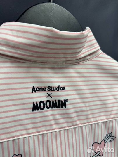 Рубашки в полоску Acne StudiosMoonmin(хит)