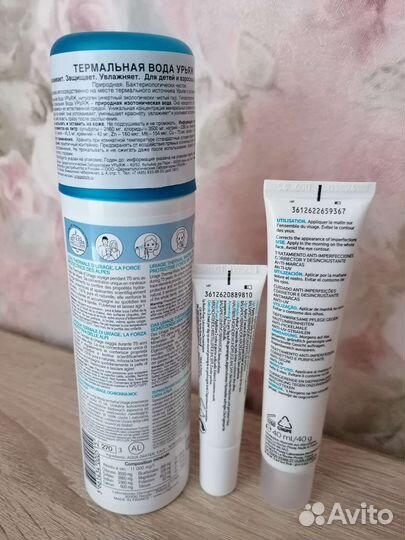 Уход для лица La Roche-Posay и Uriage