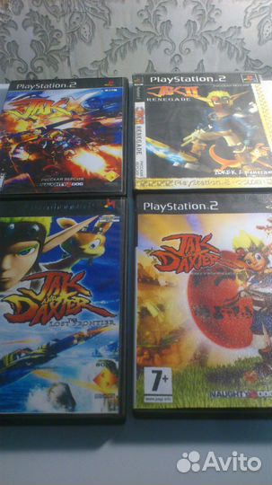 PS 2 игры -Jak. 4 части