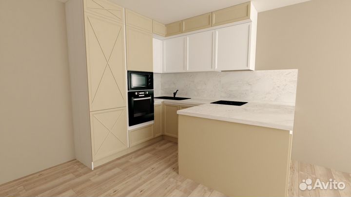 Pro100 с kray с обучением с библиотекой