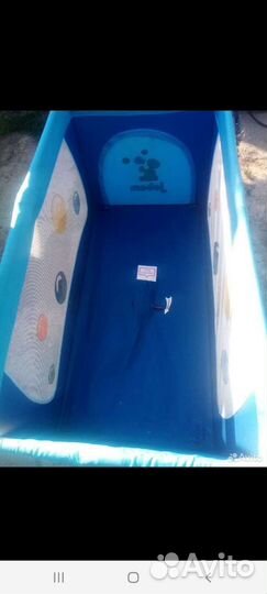 Детская кровать манеж