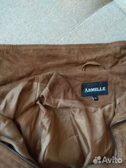 Натуральная замшевая куртка