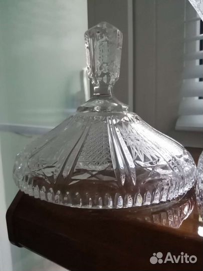 Ваза хрустальная Богемия