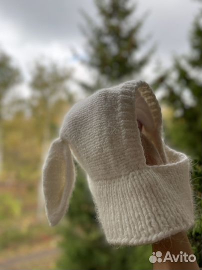 Шапка шлем детская зимняя