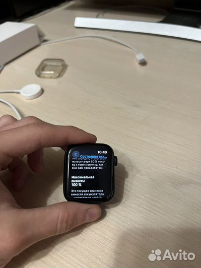 Часы apple watch se 44 mm