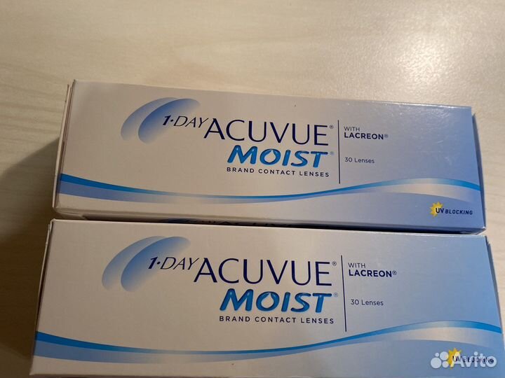 Линзы контактные однодневные -2;-2,25