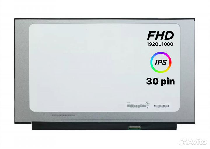 Матрица для ноутбука HP 15.6 FHD IPS 30pin