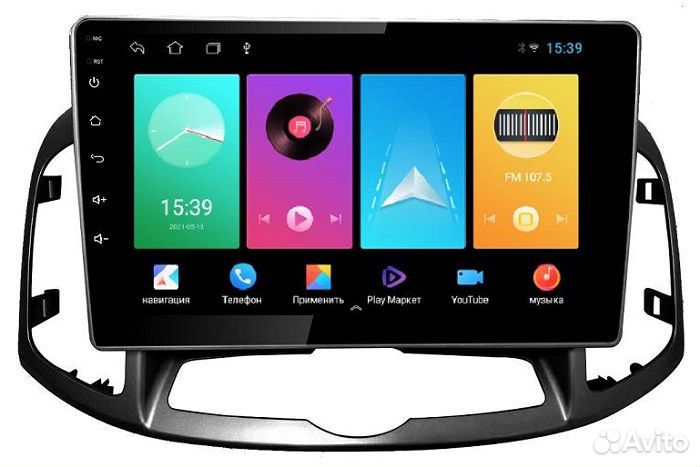 Штатная магнитола farcar D109M chevrolet Captiva