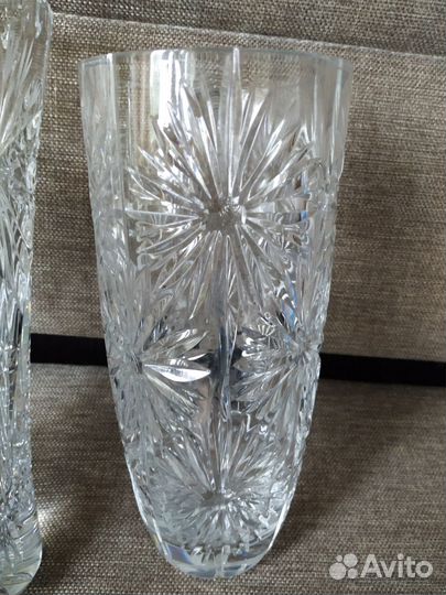 Вазы хрустальные СССР