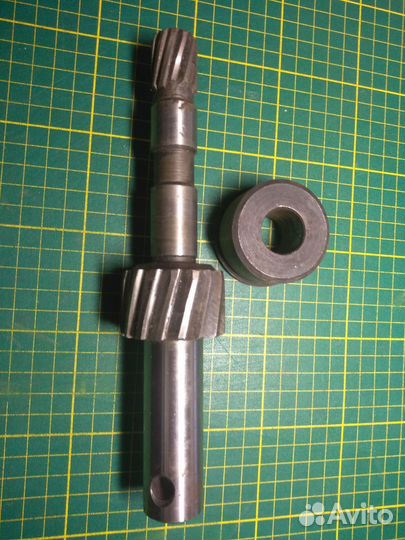 Развертка вкладышей для промежуточного вала