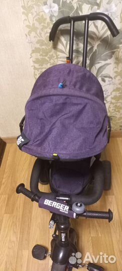 Велосипед с родительской ручкой