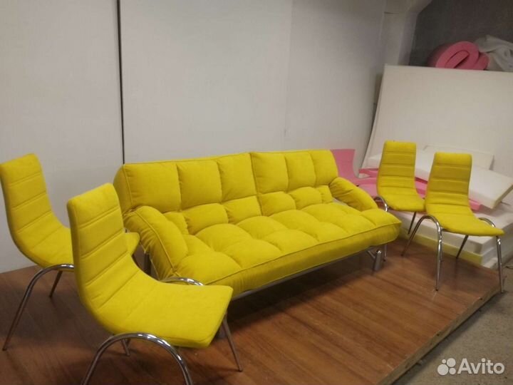 Перетяжка, ремонт мягкой мебели