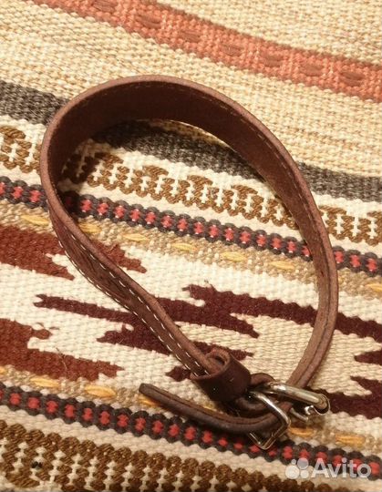 Кожаный ошейник для собак