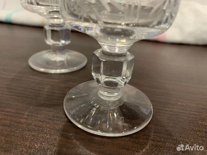 Графин с рюмками хрусталь винтаж