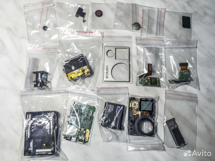 Gopro Hero 4 black - оригинальные запчасти б/у