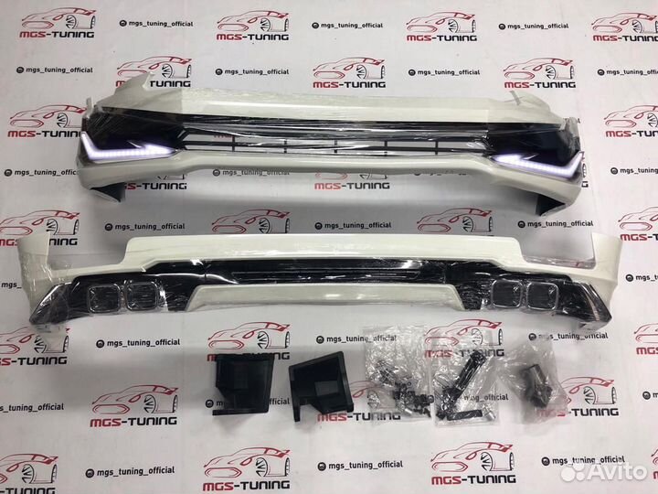 Modellista Toyota Prado 2017+ White с дхо