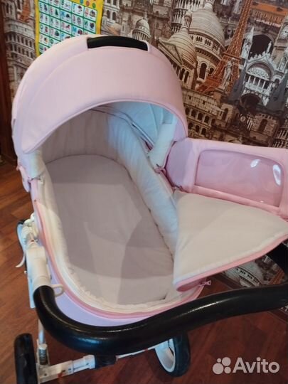 Коляска adamex 3 в 1 бу