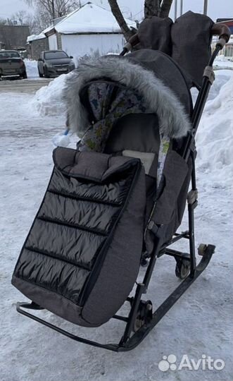 Санки коляска