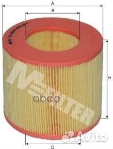 Фильтр воздушный saab 9-5 saab 9-5 A558 M-Filter