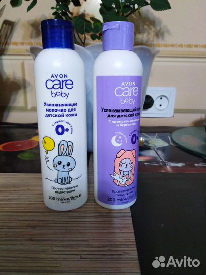 Детское молочко и лосьон для тела Avon