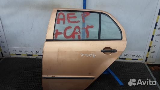 Дверь задняя левая skoda fabia 1 (7DN02FG01)