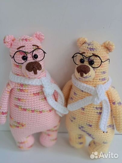 Медведи, ручная работа