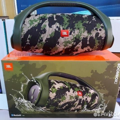 Портативная колонка JBL Boombox 2 Squad, хаки