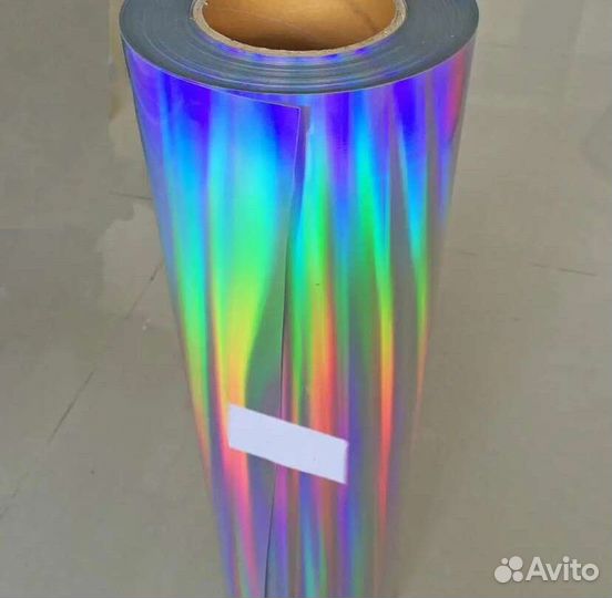 Пленка голографическая 1,27м (наотрез по метрам)