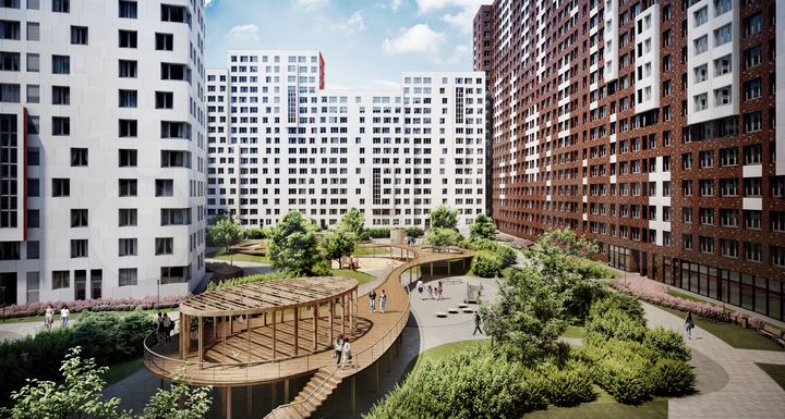 1-к. квартира, 35,7 м², 12/22 эт.