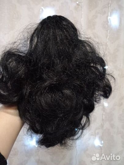 Хвост шиньон на крабе