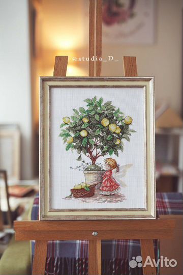 Картина вышивка