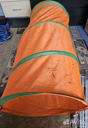 Детская палатка с тоннелем