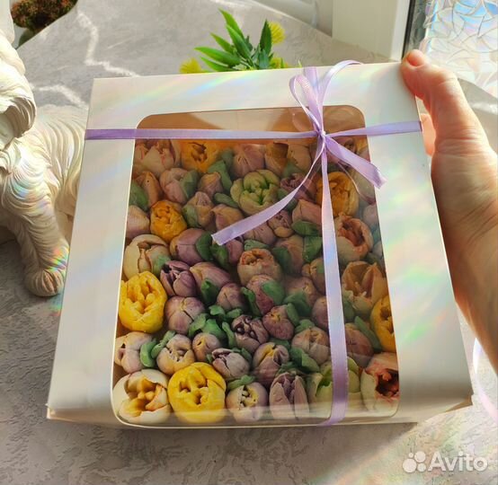 Подарок зефир букет