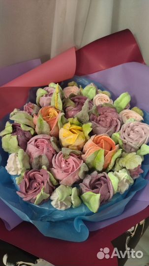 Зефирные букеты