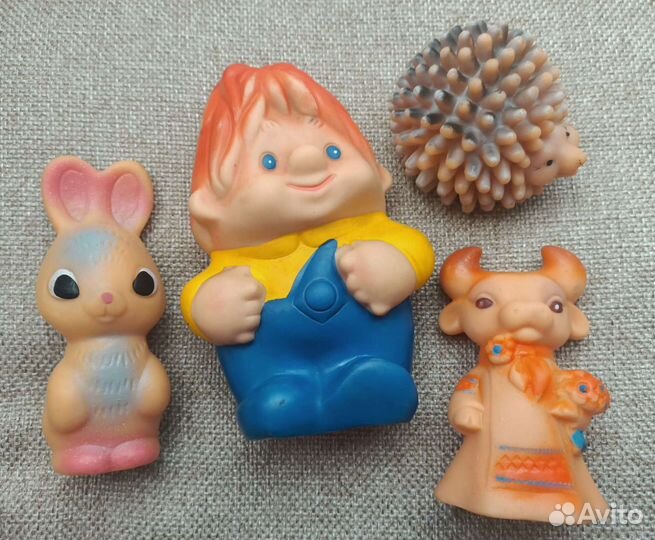 Игрушки СССР резиновые