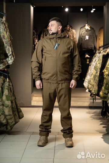 Костюм Барс New Softshell, коричневый