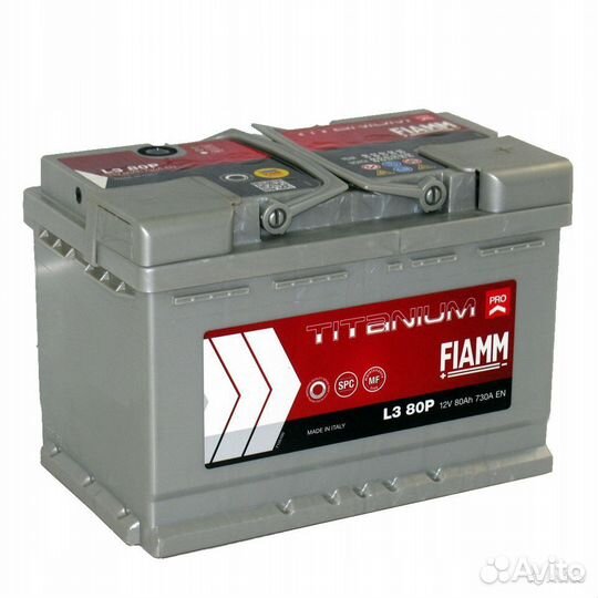 Аккумулятор Fiamm 80Ач
