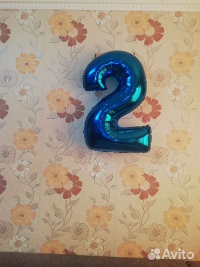 Цифра 2 на день рождения