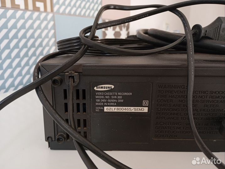 Видеомагнитофон samsung Бронь