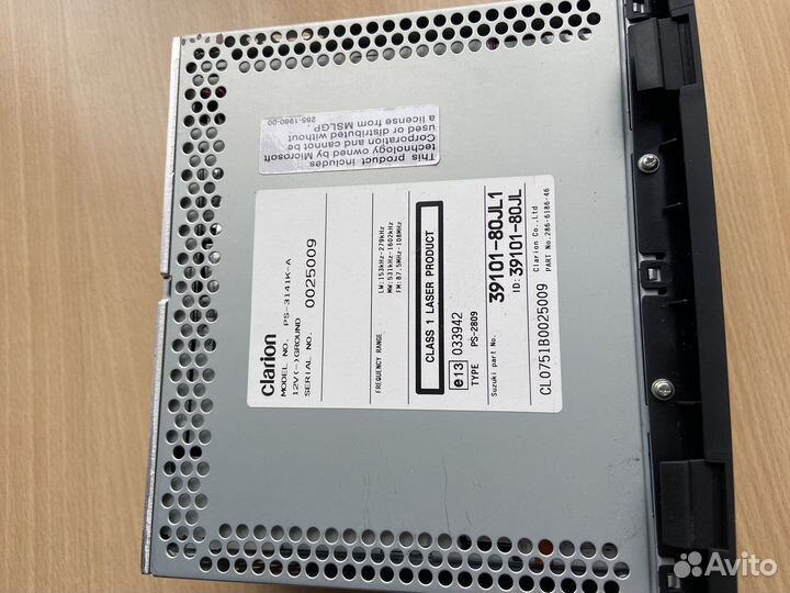 Автомагнитола штатная для Suzuki SX4