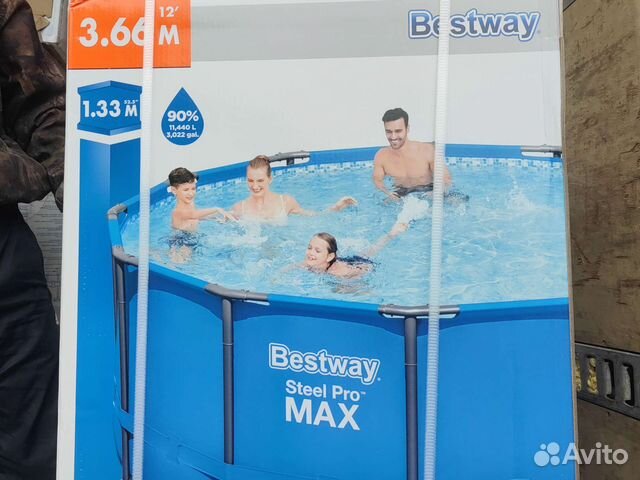 Каркасный бассейн 366*133 Bestway 15427