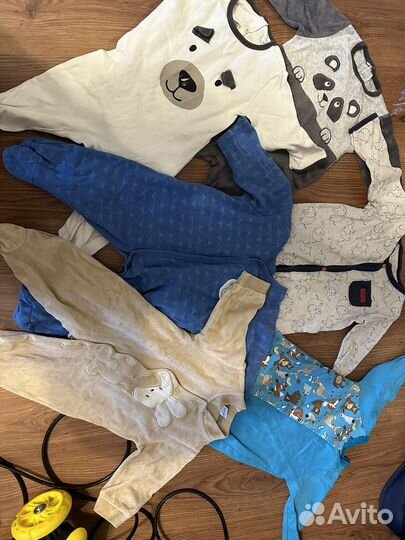 Вещи пакетом на мальчика 6-9 месяцев