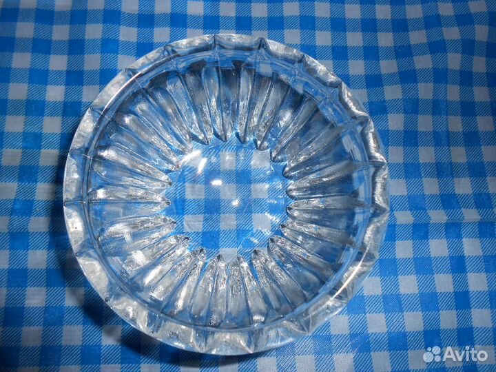 12 стеклянных Розеток Высота 3,5 см, Диаметр 7 см