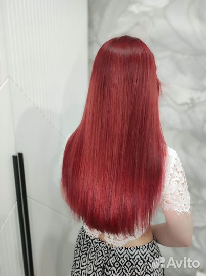 Наращивание натуральных волос