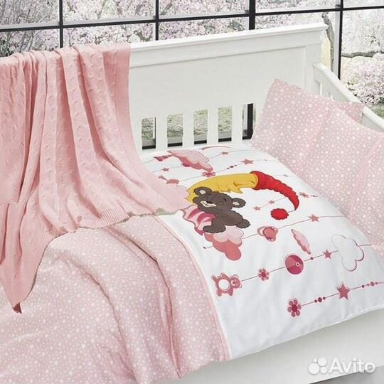 Новый комплект. Детское постельное белье в коробке