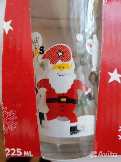 Новогодние стаканы